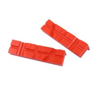 2pcs Magnetic Pads Multi Groove TPU Protector Orange