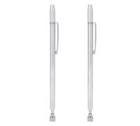 2PCS Magnetic Pick up Tool, 2lb Telescopic Magnetic Picker LAN-5006 Stainless Steel Pickup Pen Grabber Tool for Picking up Keys Nuts