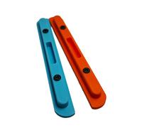 2pcs Magnetic Protective Covers For Switch2 Side Contact Scrape Guard Bumper Guards Handle Connection Point Cover (Blue-Orange)