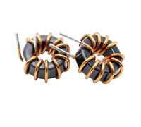 2PCS Magnetic Ring Inductor High Current Ring Energy Storage Inductor Coil Iron Silicon Aluminum Inductor(Horizontal,10uH 15A)