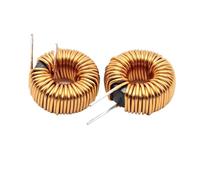 2PCS Magnetic Ring Inductor High Current Ring Energy Storage Inductor Coil Iron Silicon Aluminum Inductor(Horizontal,220uH 7A)