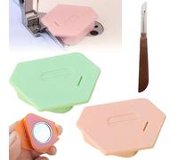 2PCS Magnetic Seam Guide for Sewing Machine,Multifunctional Polygonal Hemmer Guide,Polygonal Sewing Rulers and Guides,Sewing Machine Accessories,Sewing Guides,Polygonal Strong Magnetic Gauge