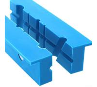 2pcs Magnetic Soft Pad Jaw Rubber for Bench Vise for Metalworking Tools Fits 4in 5in 6in Vises Provides Firm Hold and Protection for Wood for Metal Plastic (4in)