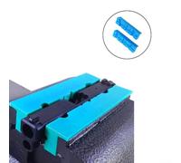 2pcs Magnetic Soft Pad Jaw Rubber for Metal Vise Bench Tools Compatible with 4in 5in 6in Vises Supports Firm Grip on Wood Metal Plastic without Damage (4in)