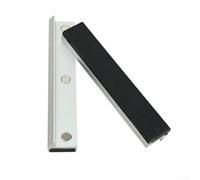 2Pcs Magnetic Soft Pad Jaws For Metal Bench Vice, Aluminium Alloy Rubber Grip Vice Jaw Protectors Compatible With 3-8 Inch Clamps For Workshop Tools(5inch)