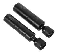2pcs Magnetic Spark Plug Socket Set Drive Thin 14mm 16mm 3/8 Inch Wall | Knurled Grip for Secure Handling, Magnetic Swivel Joint Prevents Drop, Fits Motorcycles and Small Engines