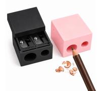 2Pcs Makeup Pencil Sharpener, Double Sharpener