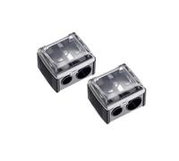 2PCS Makeup Sharpener,Lip Liner Sharpene,Eyeliner Sharpener