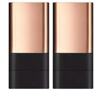 2Pcs Makeup Sticks, Hydrating Lightweight Foundations Stick with Built-In Brush, Long-lasting Multi-Purpose Makeup Eraser for Travel & Daily Use