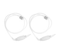 2pcs Manual Oil Siphon Pump, PP Hose for Gasoline Transfer | White Portable Design, Helps Reduce Residue, Suitable for Fuel Containers, Garage Maintenance, Fish Tanks and DIY Use