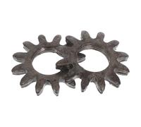 2pcs Manual Pasta Maker Gear Part, Iron Attachment for Dough Roller | 2.95x2.95x0.4cm Size, Home Kitchen Repair Part, Reliable Performance for Beginners and Cooks
