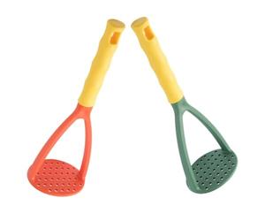 2pcs Manual Potato Masher Pp Kitchen Tool for Smooth Puree