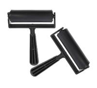 2pcs Manual Rubber Rollers for DIY Craft and Printmaking Ink Rubbing