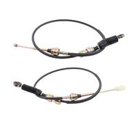 2Pcs Manual Transmission Shift Control Cable for Toyota