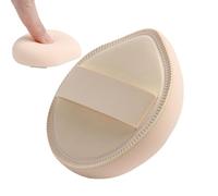 2PCS MAQUE-UP Pouffle for Powder, Blended Sponge and Makeup Applicator Puff Too Shaped Cosmetic Blender, Beauty Makeup Tools for Highlighter, Foundation, Red,