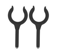 2pcs Marine Dinghy Rowing Lock Fishing Rod Holder Rowlock Horn Side Inflatable Boats Rowlock Oarlock Paddle Fishing Holder Hook Hook Paddle Holder
