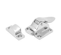 2Pcs Marine Grade Door Latch 48 X 38mm 316 Stainless Steel Cabinet Door Lockable Latch Clamp For Boat Yacht RV