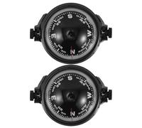 2pcs Marine Navigation Compass with Splashproof ABS Housing | Shock Resistant Design with Clean Intuitive Display, Suitable for Sailing, Boating in Rain, Outdoor Travel