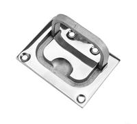 2pcs Marine Pull Handles Stainless Steel Flush Lift Design for Easy Use