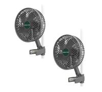 2PCS Mars Hydro 6'' Clip Fan Auto-Oscillating Oscillation Smart Control for Tent [EEK: A+++]