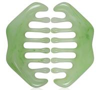 2pcs Massage Comb, Guasha Scraping Scalp Comb, Multi-Functional Handheld Head Massage Tool, Meridians Massager for Head Caring, Relaxation, Physical Therapy, Acupoint Treatment - Plastic Material