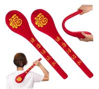 2PCS Massage Stick for Back, Manual Beat Meridian Back Massager Stick, Handheld Massage Hammer with Zipper for Pain Relieving for