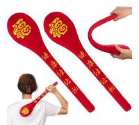 2PCS Massage Stick for Back, Manual Beat Meridian Back Massager Stick, Handheld Massage Hammer with Zipper for Pain Relieving Hammer