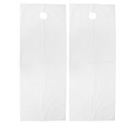 2Pcs Massage Table Sheets, 200 x 75cm Breathable Oil Resistants Waterproofs Salon Bed Sheet for SPA Massage Beauty Bed (White)