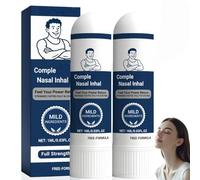 2PCS me/nstick Nasal Inh/aler,Be/eboom Nasal Inh/aler Stick for Men,Nose Inh/aler for Refreshing Body Care,Portable Inh/aler Nasal Stick for Instant Vitality,2ML Men Health Sti/ck for Imp/rove or/al