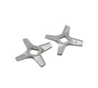 2pcs Meat Grinder Knife 8 Double Sided Blade Replacement,Compatible for Bosch，MFW26070 MFW3910W 3X10W Kitchen Appliance Grinding Blades,Detachable,Washable,Easy-Clean