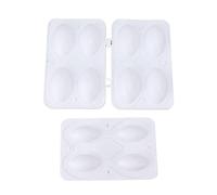 2Pcs Meatball Mold Manual Meatloaf Mould Processor Maker DIY Press Filling Cooking Making Tool 4 Grid for Kitchen Cooking ABS Material 248g