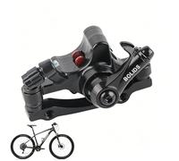 2PCS Mechanical Disc Brake Calipers Set for Bicycle, Front and Rear Alloy Bike Brakes Kit with Heat Dissipation, Compatible for Mountain Folding Road Bikes (Bb8 F160r140)