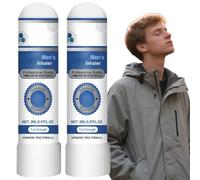2PCS Men's Inhaler,Portable & Convenient Nasal Stick for Men with Long-Lasting Effect,Natural Nasal Inhaler Stick for Instant Energy Boost & Confidence,Her/bal Inhaler for Nose Relief & Well-Being