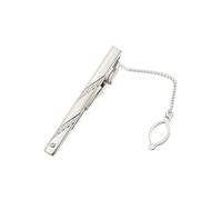 2Pcs, Men's Tie Clips, Stainless Steel, Slim Solid Color Bar Brooches, Stylish and Chic, Practical Business Tie Accessories