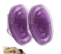 2PCS Meridian Massage Brush for Belly, Meridian Pressure Body Brush, Hand Held Meridians Pressure Massager, for Back, Neck, Arms, Feet, Legs, Hands