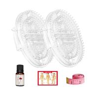 2pcs Meridian Pressure Brush, Professional Meridian Massage Brush, Five Elements Meridians Brush, Handheld Relaxation Massage Comb for Waist, Abdomen, Head, Leg