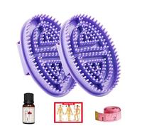 2pcs Meridian Pressure Brush, Professional Meridian Massage Brush, Five Elements Meridians Brush, Handheld Relaxation Massage Comb for Waist, Abdomen, Head, Leg
