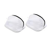 2Pcs Mesh Shoes Washing Bags Polyester Laundry Wash Pouches for Shoes and Clothes Zippered Reusable Wash Machine Bags