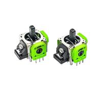 2PCS Metal Analog Joystick Module Strengthen 3D Gaming Rocker 3pin Grip for P4/P4 Professional/XONE Controller