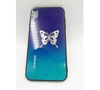 2pcs Metal Butterfly Badge Chrome Decal Logo Signs Mobile Phone Cellphone Laptop Ipad Case Cover Box Skin Stickers (Silver)