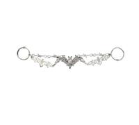 2Pcs Metal Chain Charms Designer Garden Shoe Decoration Gothic Punk DIY Hollow Out Women Sandals Accessories For Shoes Sandals Bags Bling Keychains