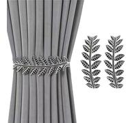 2Pcs Metal Decorative Curtain Tiebacks Creative Curtain Rope Buckles Spring Drape Holder Clips Curtains Tie Backs Spring Drapery Holder