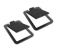 2Pcs Metal Desktop Speakers Stand Monitors Computer Bracket Holder For Computer Easy To Use Metal Speakers Base