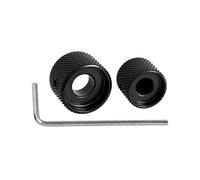 2PCs Metal Guitar Control Knobs For Electric Bass & Vol/Tone Adjustment Replacement Parts Metal Volumes Control Knob