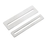 2Pcs Metal Guitar Fingerboard Guards Fretboard Protector Luthier Tool Fretboard Protector For Dressing & Polishing Frets Guitar Fingerboard Guards Fingerboard Guards Protectors Guitar Luthier Tools