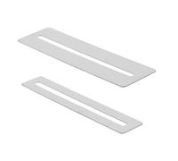 2pcs Metal Guitar Fretboard Guards Polishing Tool for Bass Guitar Stainless Steel Fingerboard Protectors Fret Leveling Pad for Luthier Accessories