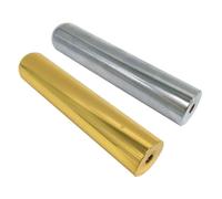 2pcs Metal Guitar Slide for Guitars and Dobro Resonator Use | Bright Smooth Surface, Clearer Sound and Lasting Durability, for Learners and Professional Players Random Color