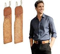 2Pcs Metal Hook Elastic Belt Buckleless Belts for Men Women Unisex No Buckle Belts for Mens Adjustable Buckle Free Belts for Men Jeans Work Casual Business Home Travel Commuting Outdoor Hiking