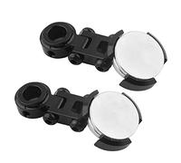 2Pcs Metal Magnetic Body Post Mount for RC Car, Magnetic Body Post Mount, Invisible Mounting Solution with Strong Hold for HSP Axial SCX10 (Black)