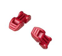 2Pcs Metal Remote Control Vehicle Hoods Reinforcement Brackets Multiple Colors Decorative Construction Enhanced Remote Control Car Metal Hinge Covers